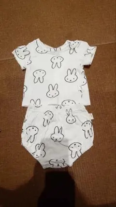 うさちゃんセットアップ ベビー 70cm相当 夏 miffy