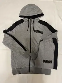 PUMA ジャージ上下セット グレー M/S