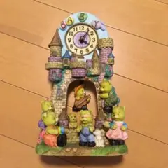 クマ　置時計