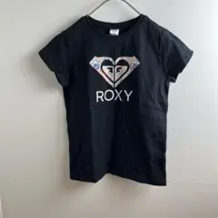 新品 未使用 ROXY ロキシー キッズ Tシャツ 半袖 女の子 黒 140cm