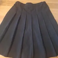 ユニクロ 子供服 黒ラップキュロット160