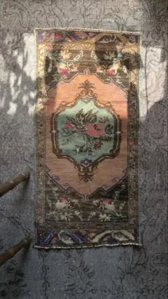 54×105 "Vial” ViNTAGE TURKiSH RUG