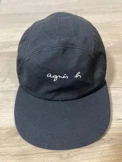 ヴィンテージ フランス製 agnes b. アニエスベー キャップ 黒