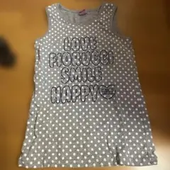Fiorucci ドット柄 ノースリーブタンクトップ