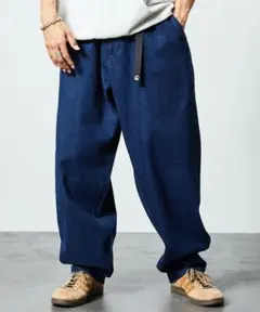 FREAK'S STORE デニム クライミングパンツ ワイドシルエット L