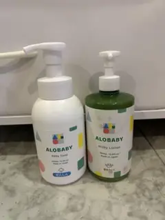 ALOBABY ベビーソープ 400mL & ミルキーローション