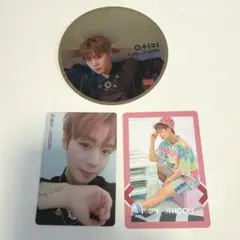 wanna one パクジフン トレカ&ミラーカード 3点セット