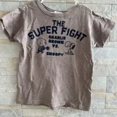 デニムダンガリー　スヌーピーTシャツ130