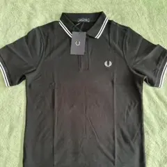 新品 FRED PERRY フレッドペリー ポロシャツ ブラック