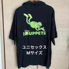 激レア！新品タグ付muppetsカーミットアロハシャツ開襟シャツ ユニセックスM