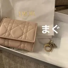 ladydior ロータスウォレット 折り財布