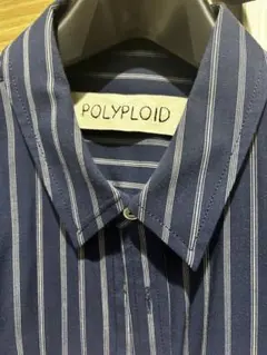 POLYPLOID ストライプシャツ サイズ2
