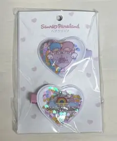 キキララ ヘアクリップ ピューロランド ピューロ リトルツインスターズ