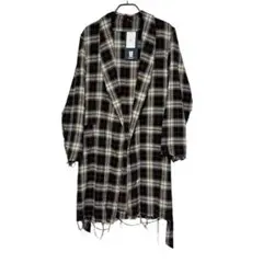 未使用 アンダーカバー 15AW 断ち切り チェックガウン size2