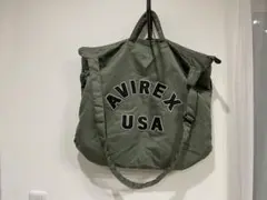 AVIREX オリーブグリーン ミリタリーバッグ　チェンソーマンコラボ
