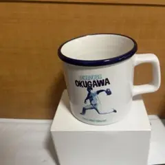 東京ヤクルトスワローズ　プレイヤーズマグカップ　奥川恭伸　未使用