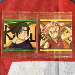 NARUTO ミニシール うちはサスケ 春野サクラ セット