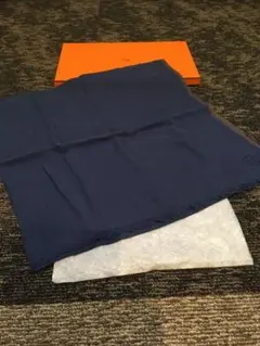HERMES エルメス ストール 藍染 新品