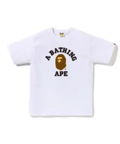 A BATHING APE ロゴ Tシャツ ホワイト