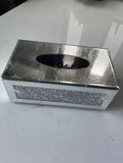 高級ミラーガラス ティッシュボックス