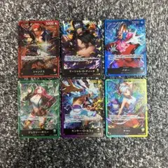 ワンピースカード【人気‼️】スタートデッキ 6色リーダー全6種コンプリートセット❗️