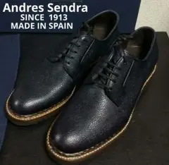 【新品】Andres Sendra ブラウン×ブラック 革靴 サイズ8.5 スーパーセール 新品】Andres Sendra サイズ8.5 革靴 ブラウン