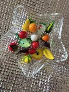 手作りガラス細工フルーツ野菜 17個セット♪