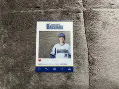 横浜DeNAベイスターズ　クリアカード　柴田竜拓選手