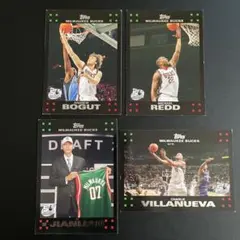 NBA Topps50thAnniversary バックス 4枚セット