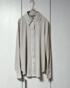 H&M ベージュ 長袖シャツ