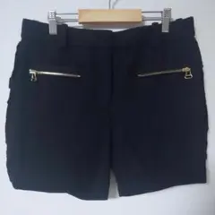3.1PhillipLim ジップデザインショートパンツ サイズ2 裏地シルク