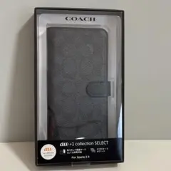 COACH Xperia 5 II 対応 SIGNATURE Black未使用