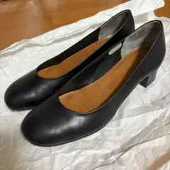 【1回着用 極美品】クリー ラボキゴシ 本革 プレーンパンプス 23.5cm