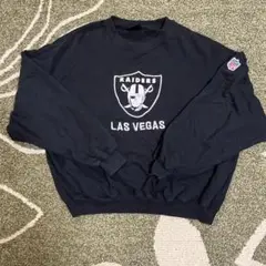 NFL ラスベガス・レイダース スウェット トレーナー ブラック
