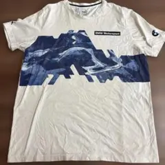 ⑮ BMW puma コラボ　Tシャツ白　半袖　プーマ