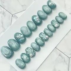 2367.（全サイズ現品販売）マグネット♡バブルネイルチップ