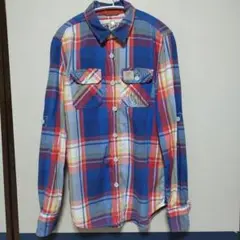 SUPER DRY 極度乾燥（しなさい）長袖シャツ　M