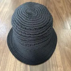 GU クロシェハット　ブラック