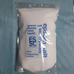 エプソムソルト　シークリスタルス　2.2kg　硫酸マグネシウム 無香料 国産