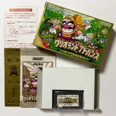 GBA ワリオランドアドバンス シールあり　ゲームボーイアドバンス Wario
