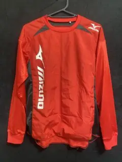 Mizuno 赤 長袖 ピステ Sサイズ