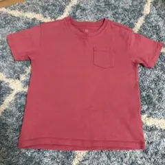 Baby GAP サーモン色半袖 Tシャツ ポケット付き