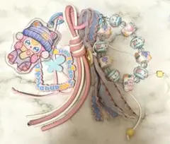babythree 新作 アクリルストラップチャームスマホ