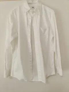 UNIQLO ホワイト 長袖シャツ Sサイズ
