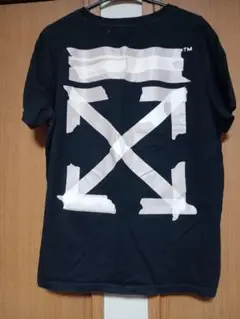 OFF-WHITE Xマーク Tシャツ 黒