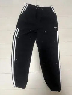 adidas ピステパンツ M 黒 3本ライン