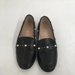 ピ544●ザラ●ローファー●サイズ20cm●ブラック●