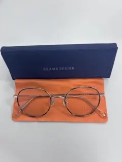 BEAMS DESIGN ラウンドフレームメガネ
