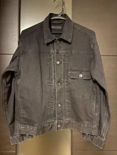 UNIQLO ユニクロ　1stタイプ タイプデニムJK ブラック　XS