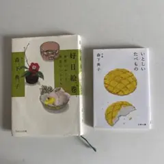 「いとしいたべもの」「好日絵巻」森下典子本２冊セット
